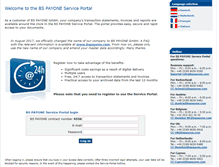 Tablet Screenshot of bs-service-portal.com